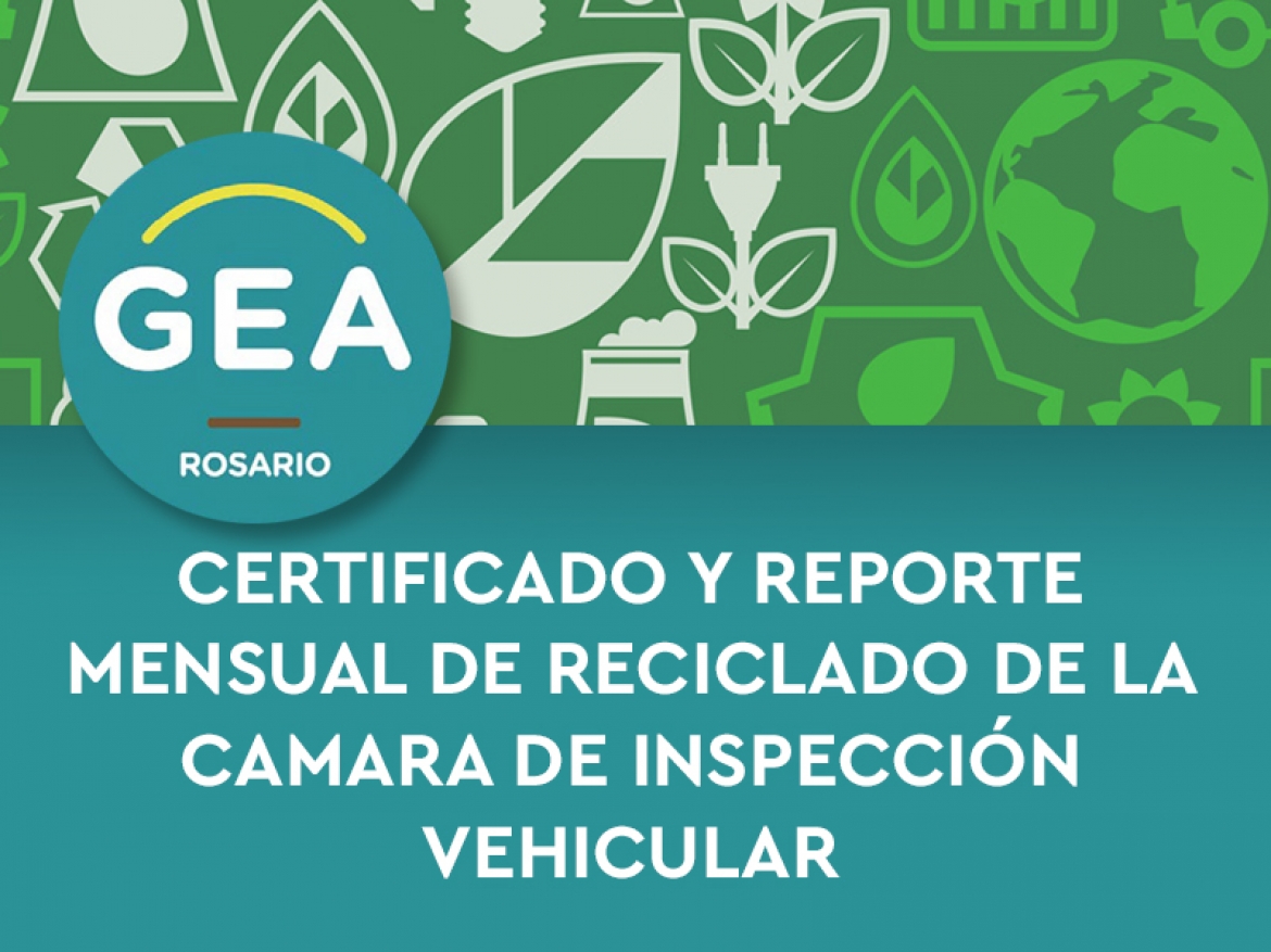 CCIV recibió el Certificado de Septiembre de Recolección y Valorización de Residuos no Especiales a través de GEA Sustentable